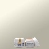 Two jars of Varasalvi Soft Lips on a beige background